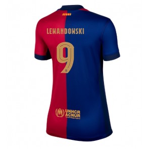 Barcelona Robert Lewandowski #9 Domaci Dres za Ženska 2024-25 Kratak Rukavima